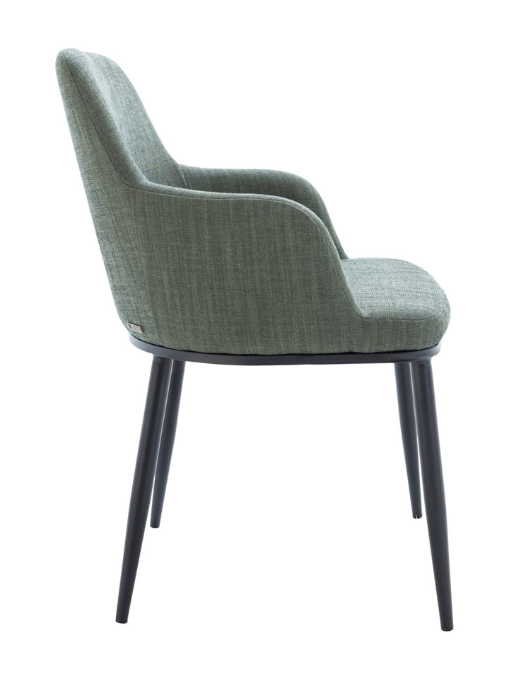 Catherine Dining Chair in Hunter Alpine - Kitchen & Dining Room Chairs - Hertex Haus - badge_fabric