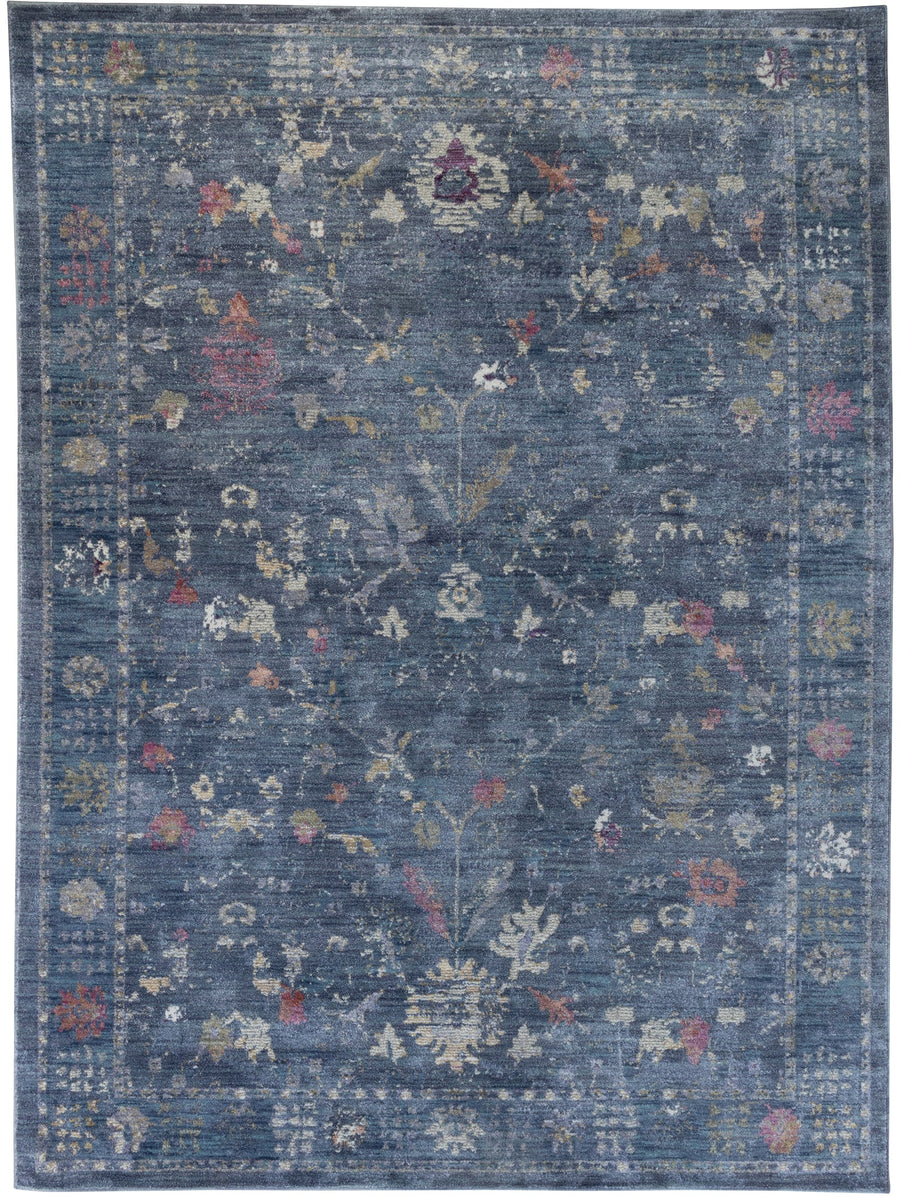 Eternity Rug in Azure - rug- Hertex Haus Online - Blues