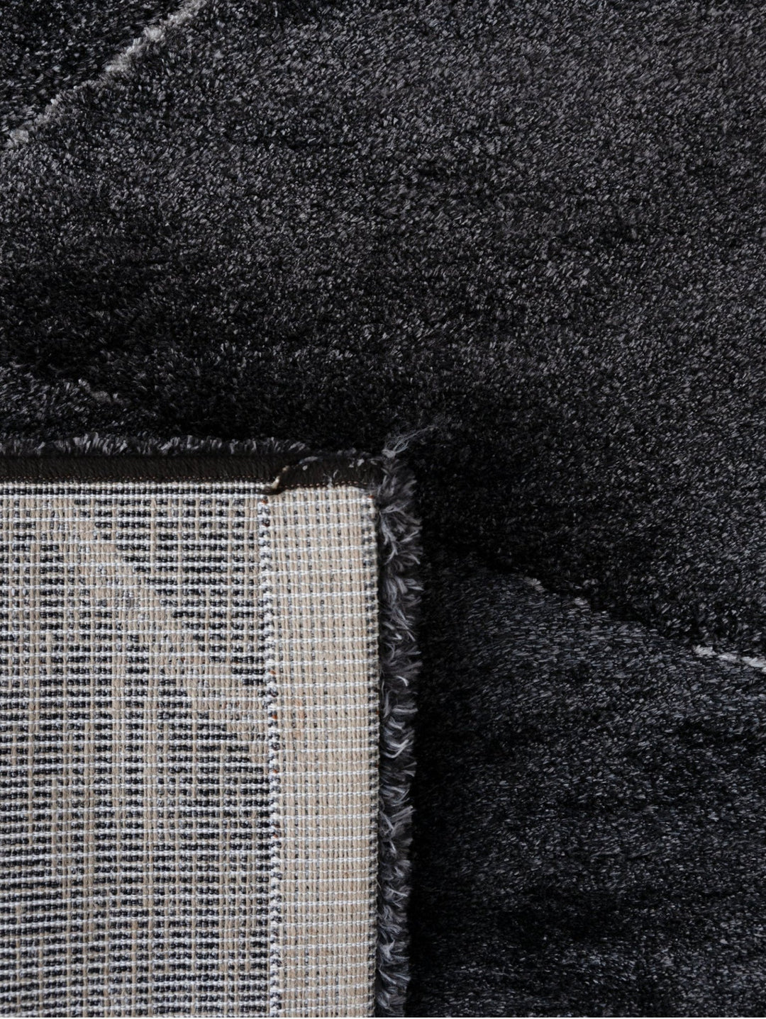 Muse Rug in Black Diamond - rug - Hertex Haus - badge_recycled_materials