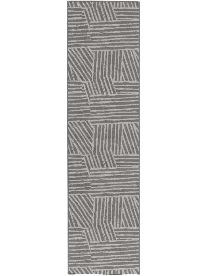 Rebel Outdoor Runner in Limestone - rug - Hertex Haus - Outdoor