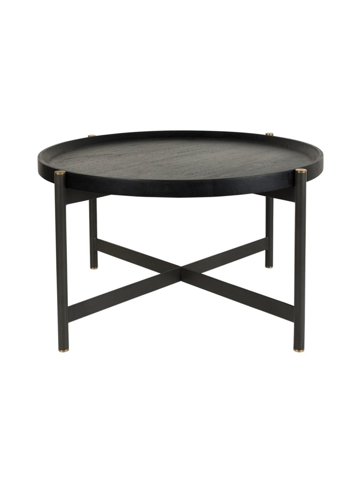 Roundhouse Coffee Table in Onyx - Coffee Tables - Hertex Haus - Coffee Tables