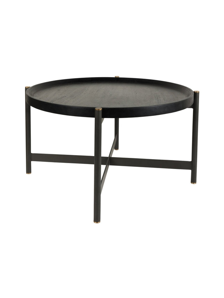 Roundhouse Coffee Table in Onyx - Coffee Tables - Hertex Haus - Coffee Tables