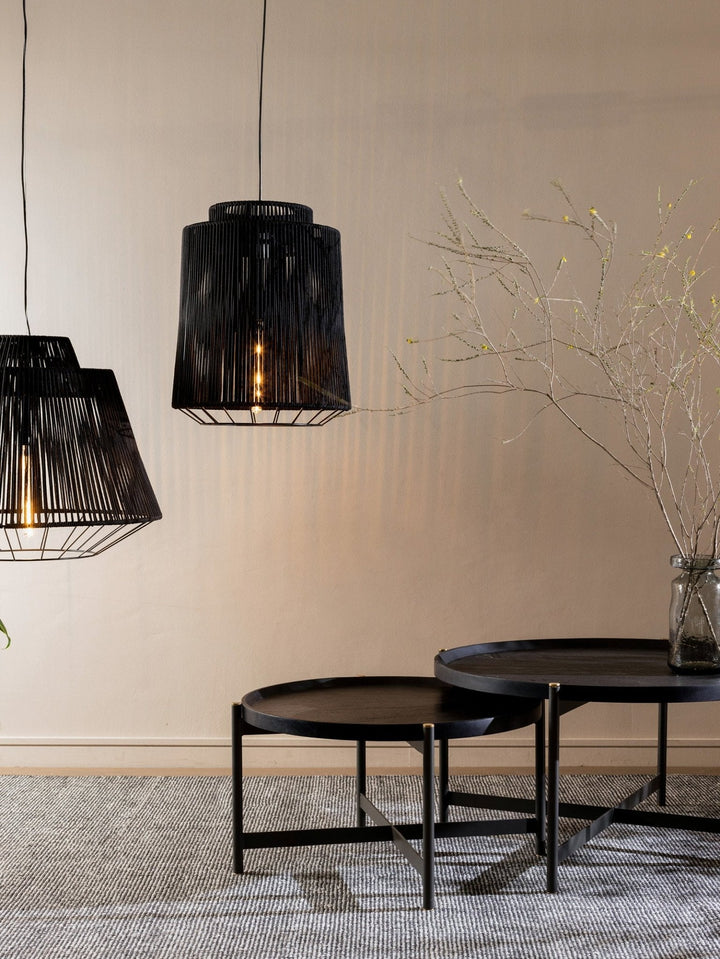 Roundhouse Coffee Table in Onyx - Coffee Tables - Hertex Haus - Coffee Tables