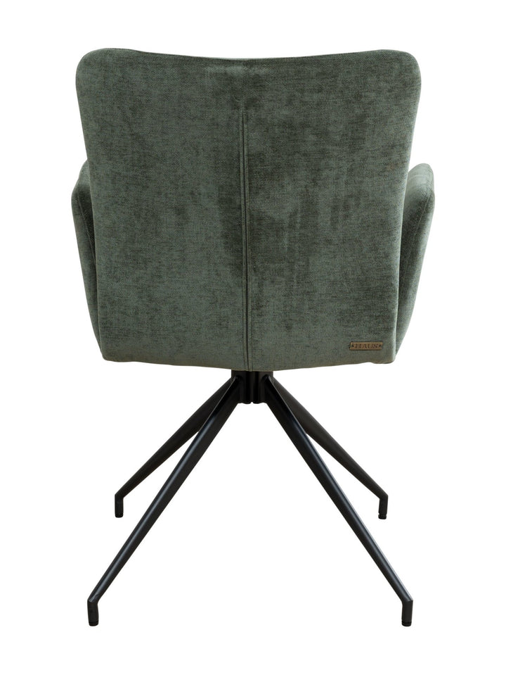Stella Swivel Dining Chair in Pine Needle - Kitchen & Dining Room Chairs - Hertex Haus -