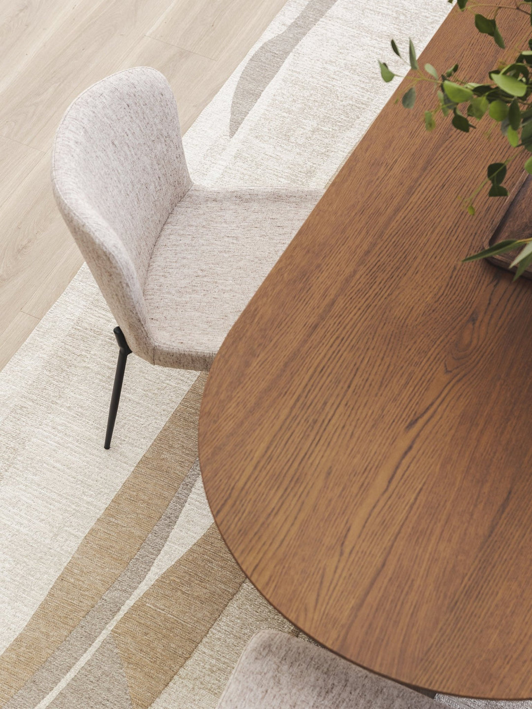 Wellness Rug in Jute - rug - Hertex Haus - Abstract