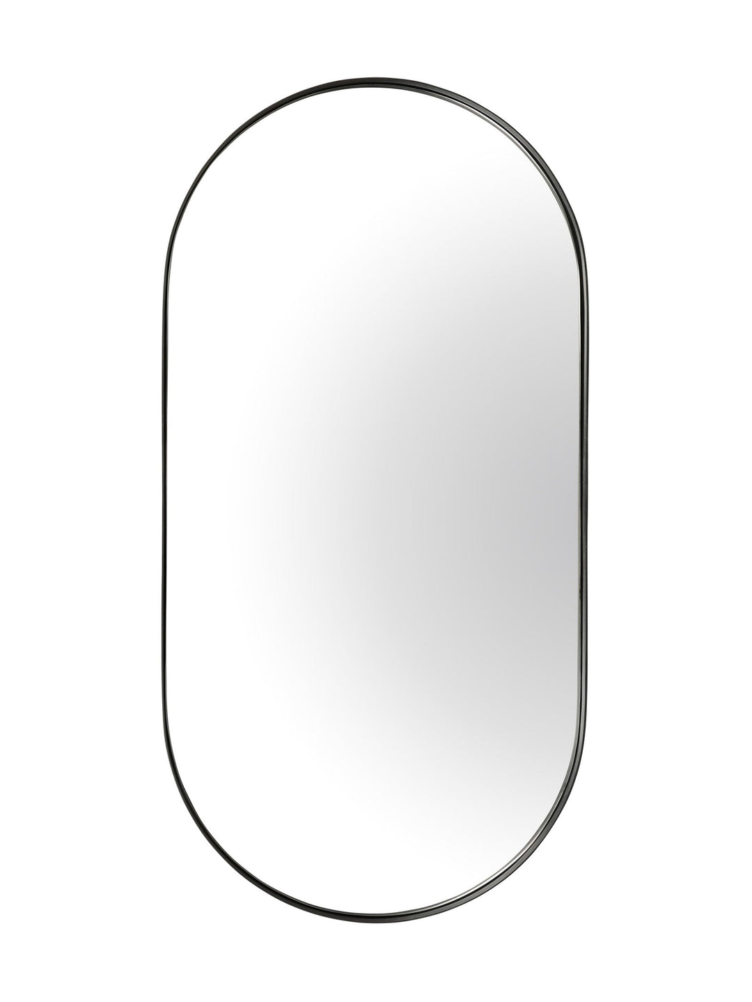 Albano Mirror in Matte Black - mirror- Hertex Haus Online - Blacks