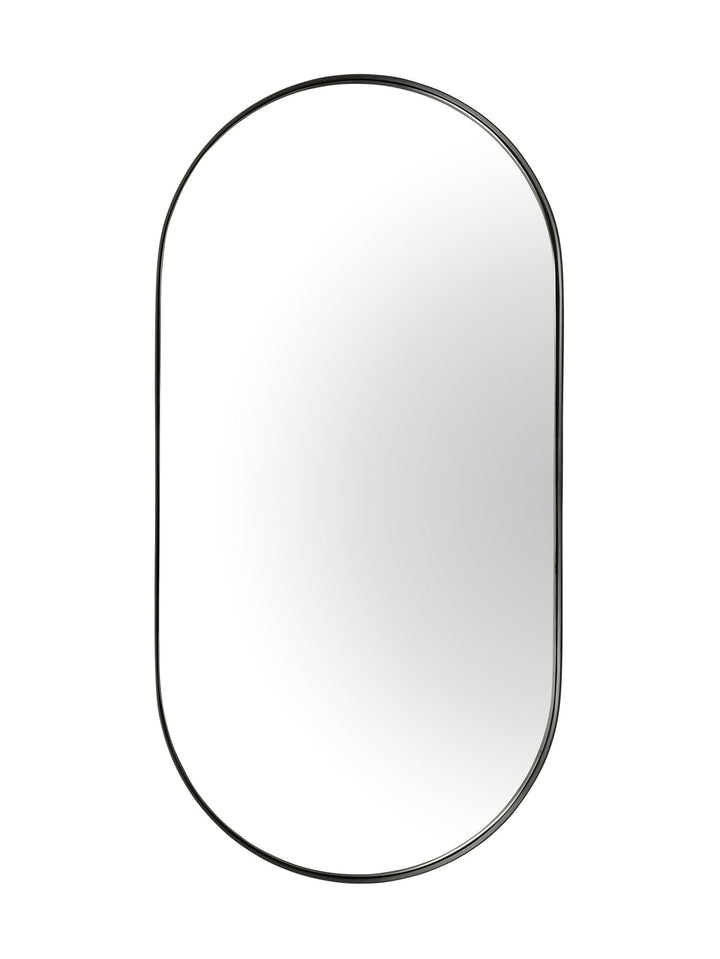 Albano Mirror in Matte Black - mirror- Hertex Haus Online - Blacks