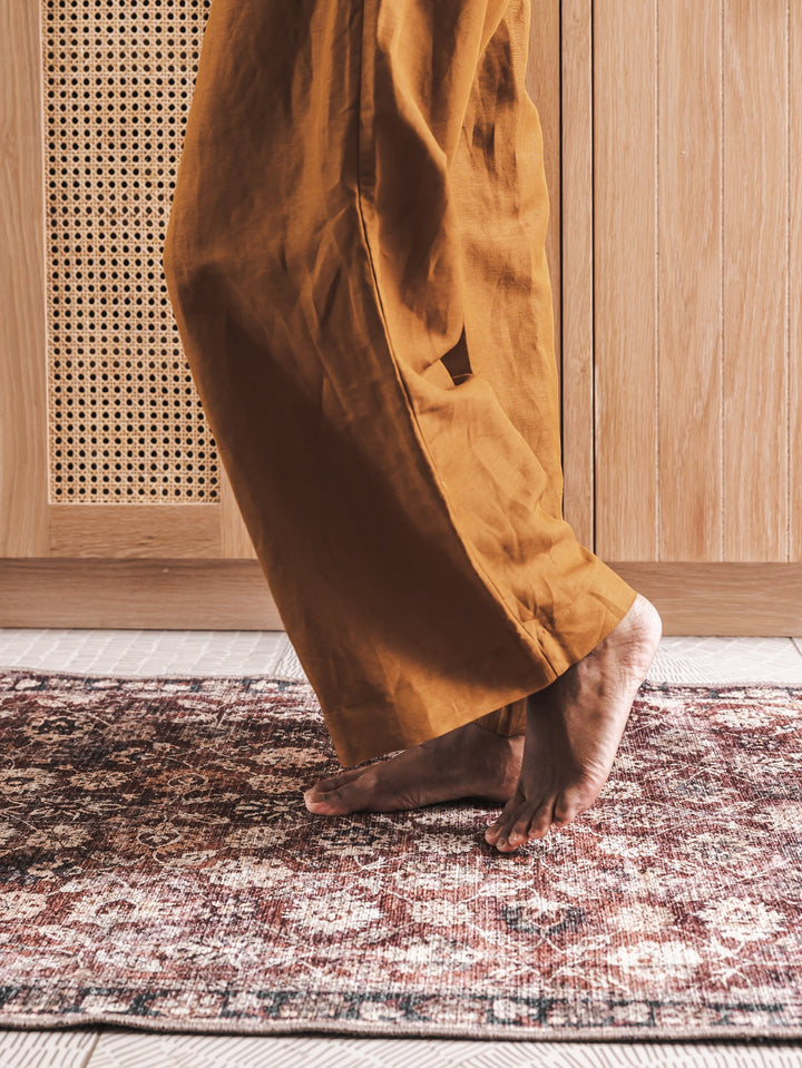Ashton Runner in Cocoa - Floor Protection Films & Runners- Hertex Haus Online - Browns