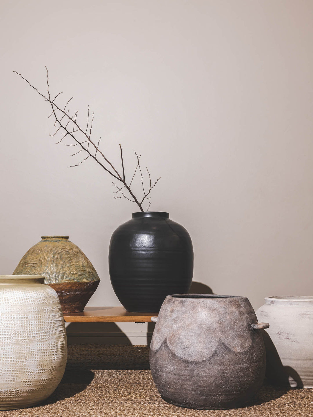 Audrey Vase in Ash Graphite - Vases- Hertex Haus Online - badge_handmade