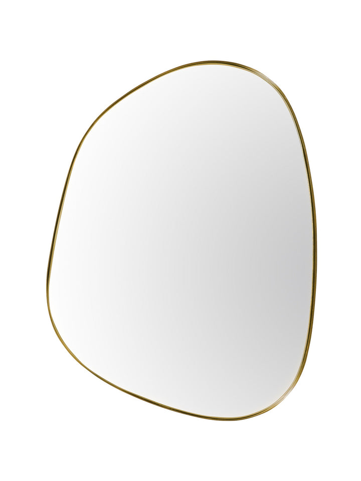 Como Mirror in Antique Brass - mirror- Hertex Haus Online - Brass