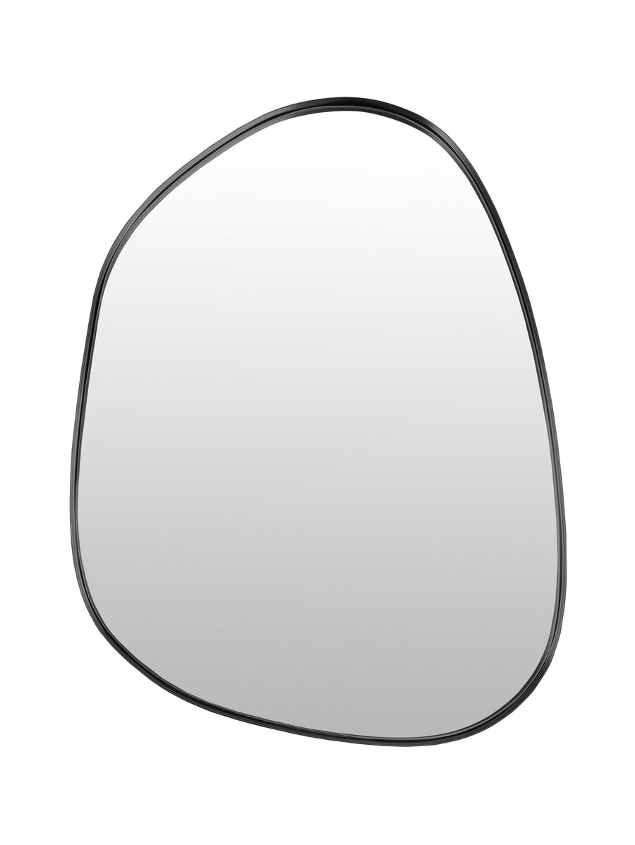 Como Mirror in Matte Black - Hertex Haus Online - Decor