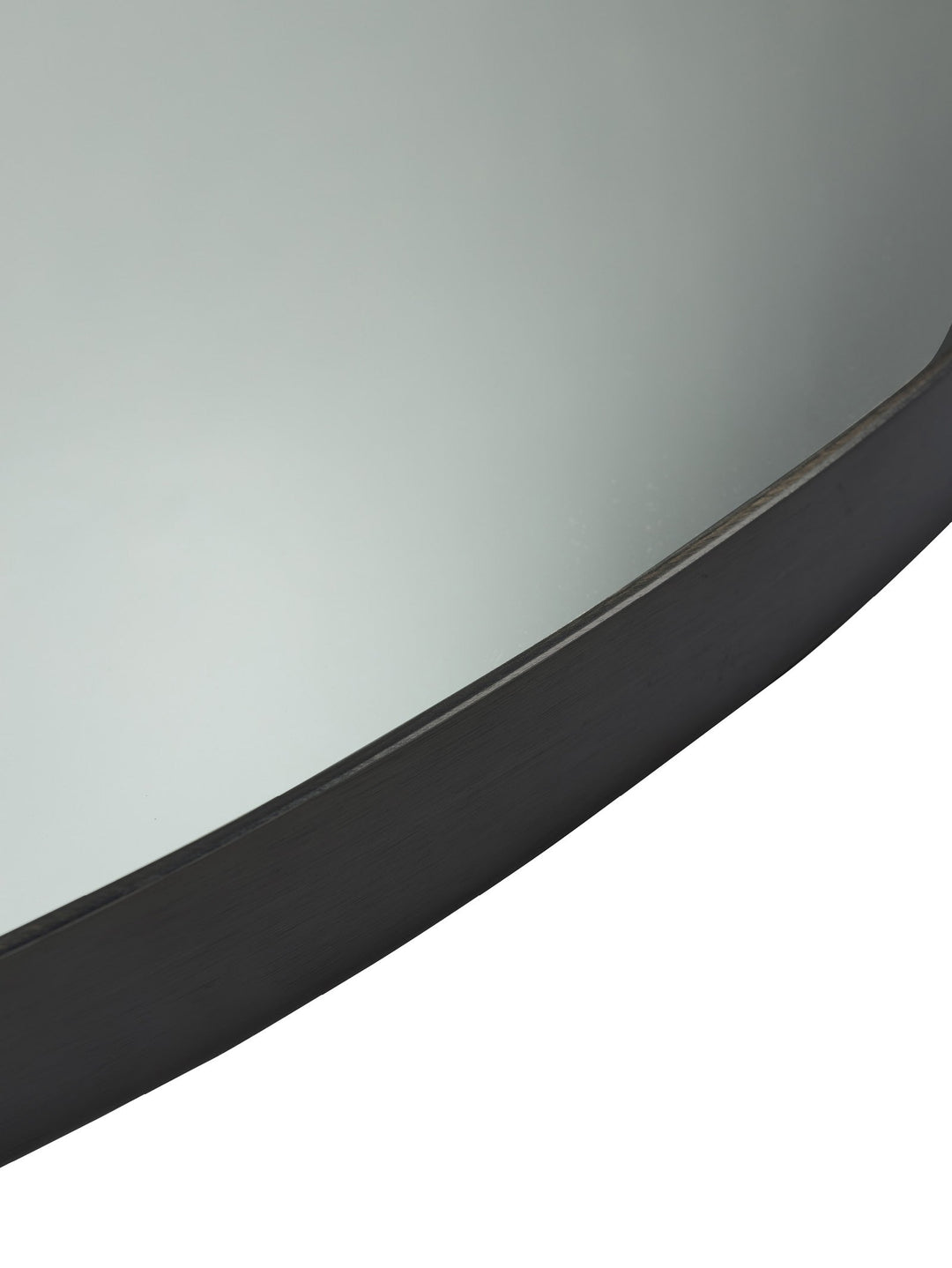 Garda Mirror in Matte Black - mirror- Hertex Haus Online - Decor