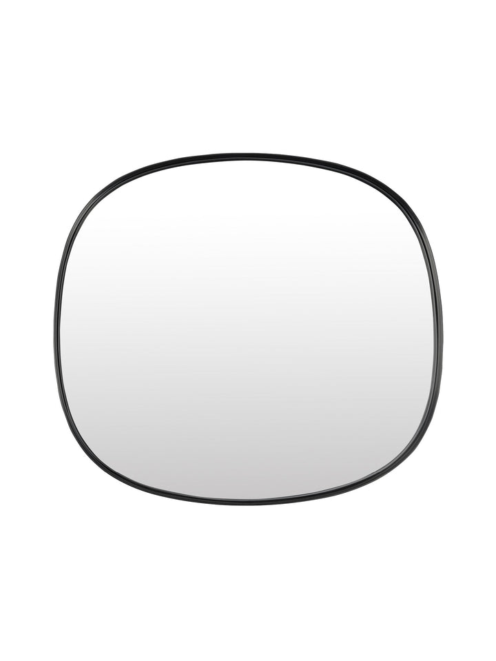 Garda Mirror in Matte Black - mirror- Hertex Haus Online - Decor