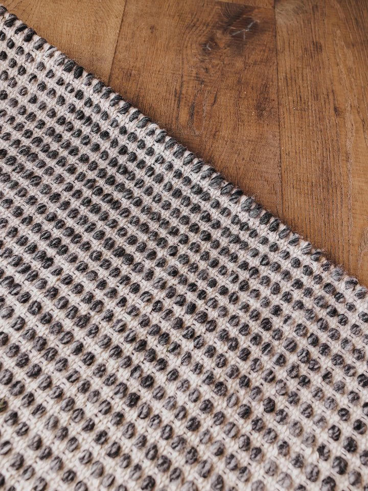 Jardin Outdoor Runner in Coal - Floor Protection Films & Runners- Hertex Haus Online - Compact Runner