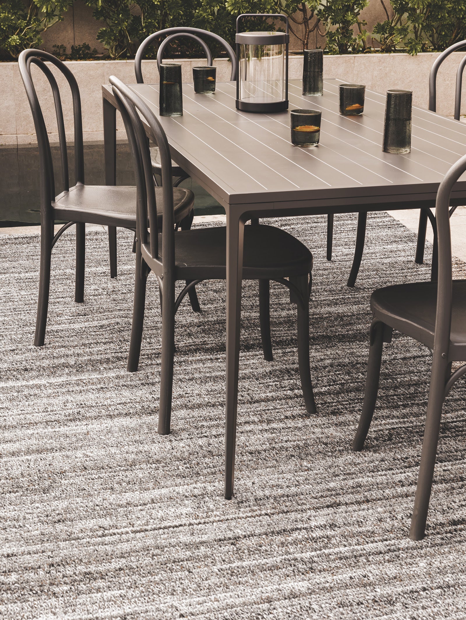 Malta Outdoor Rug in Boulder Hertex Haus Online