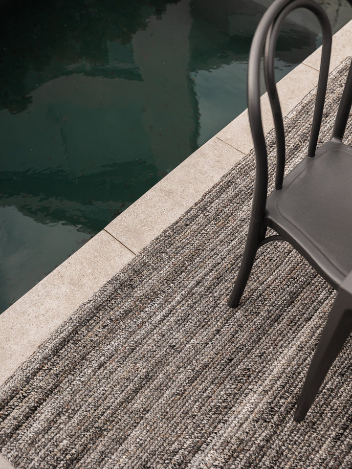 Malta Outdoor Rug in Boulder - Rugs- Hertex Haus Online - badge_fully_outdoor