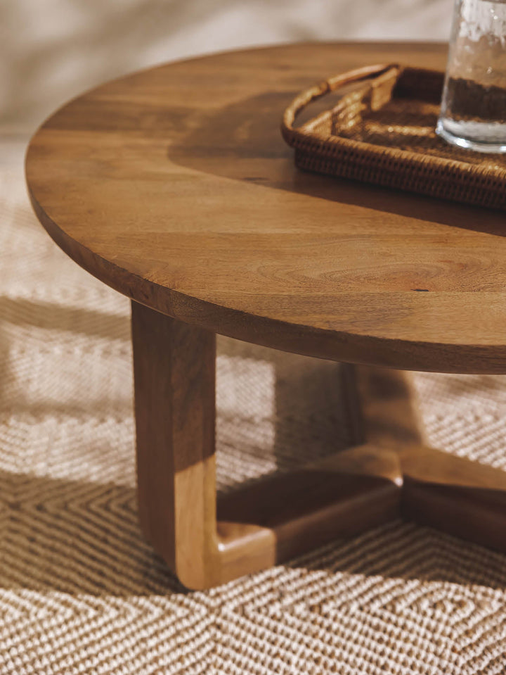 Portico Coffee Table in Nutmeg - Coffee Tables- Hertex Haus Online - Coffee Tables
