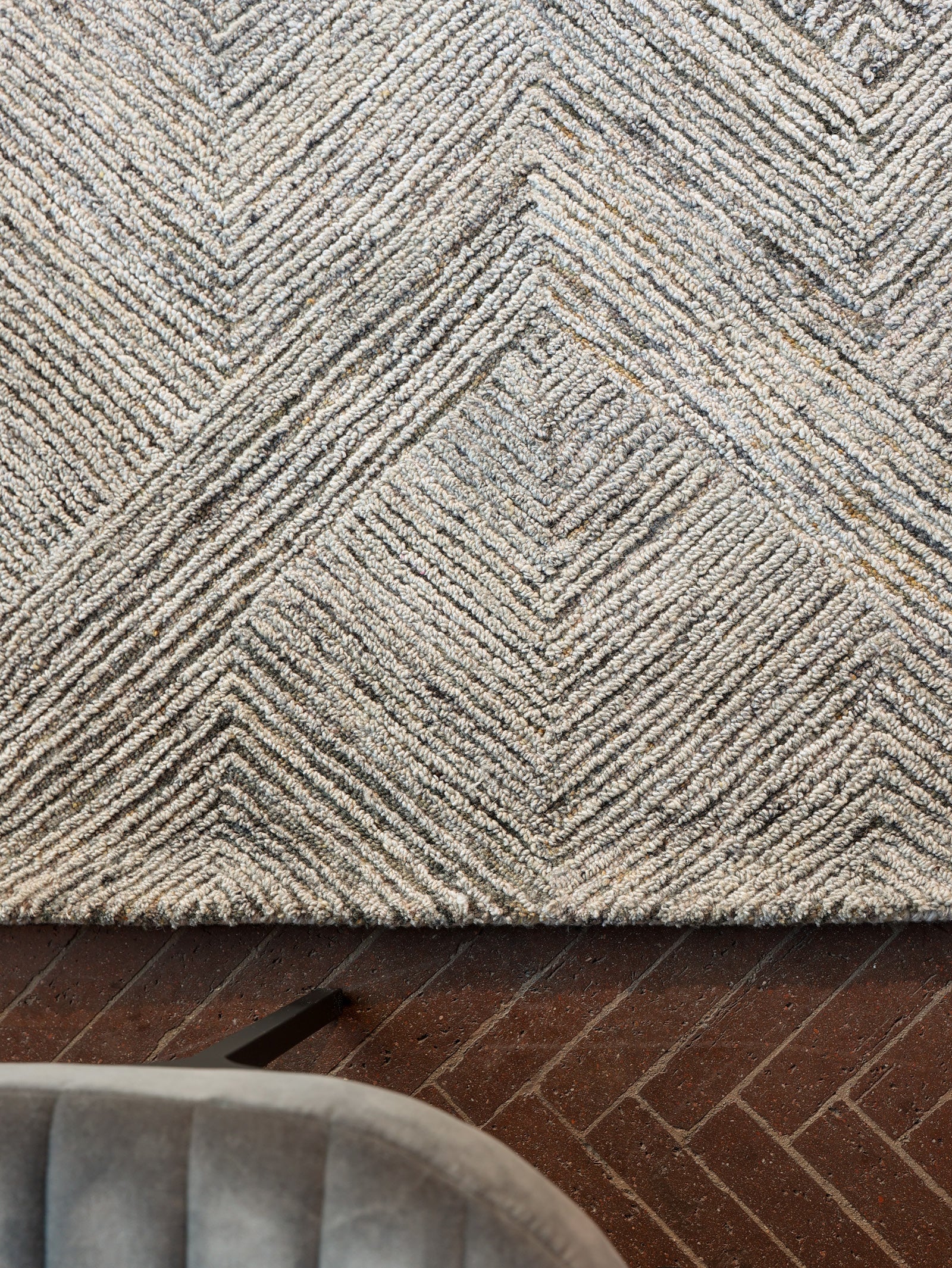 Puzzled Rug in Lemon Zest Hertex Haus Online