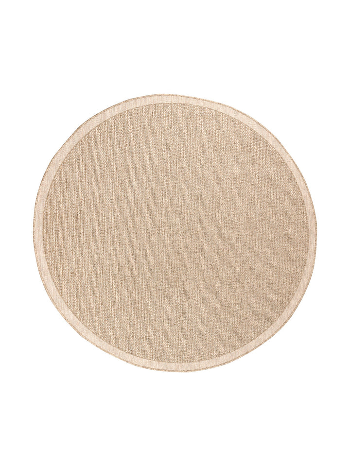 Seabed Outdoor Round Rug in Seasand - Rugs- Hertex Haus Online - badge_fully_outdoor
