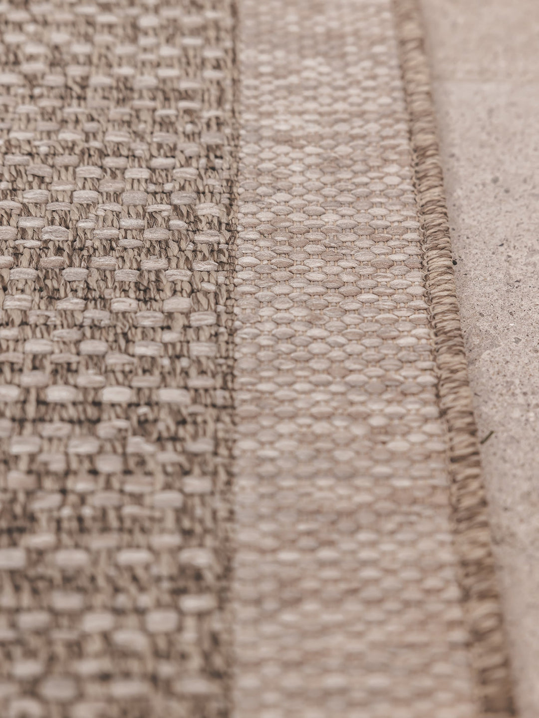 Seabed Outdoor rug in Seasand - Rugs- Hertex Haus Online - badge_fully_outdoor