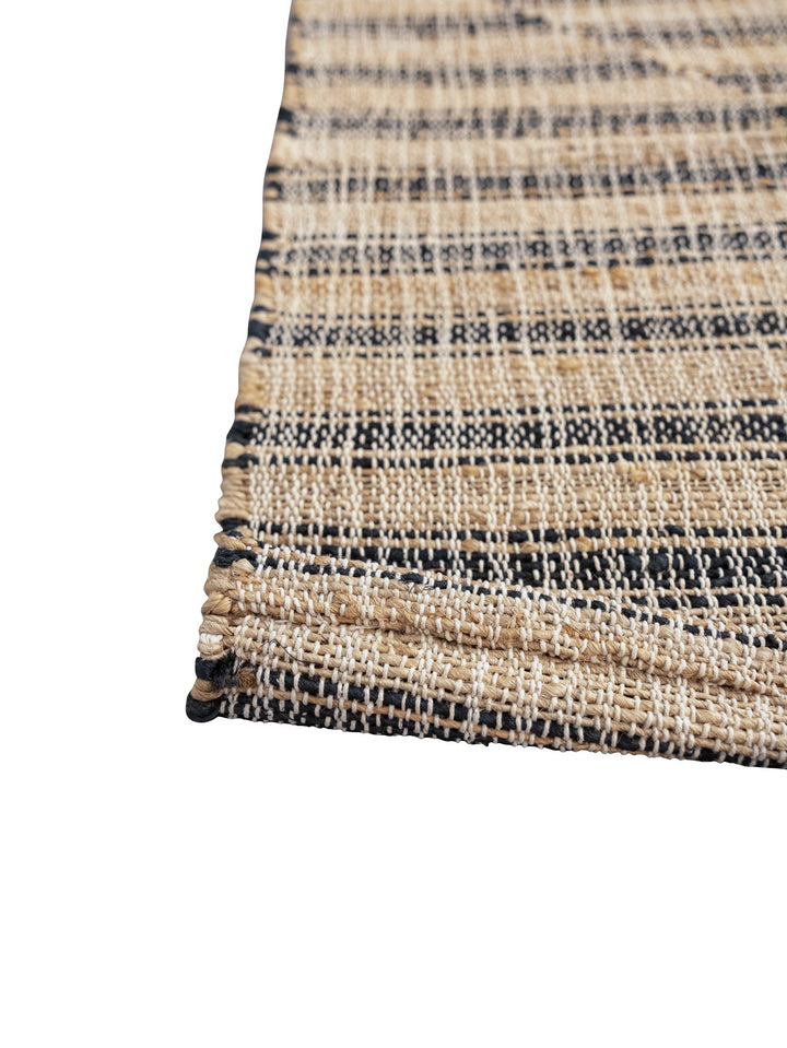 Ticktocking Rug in Carbon - Rugs- Hertex Haus Online - Homeware