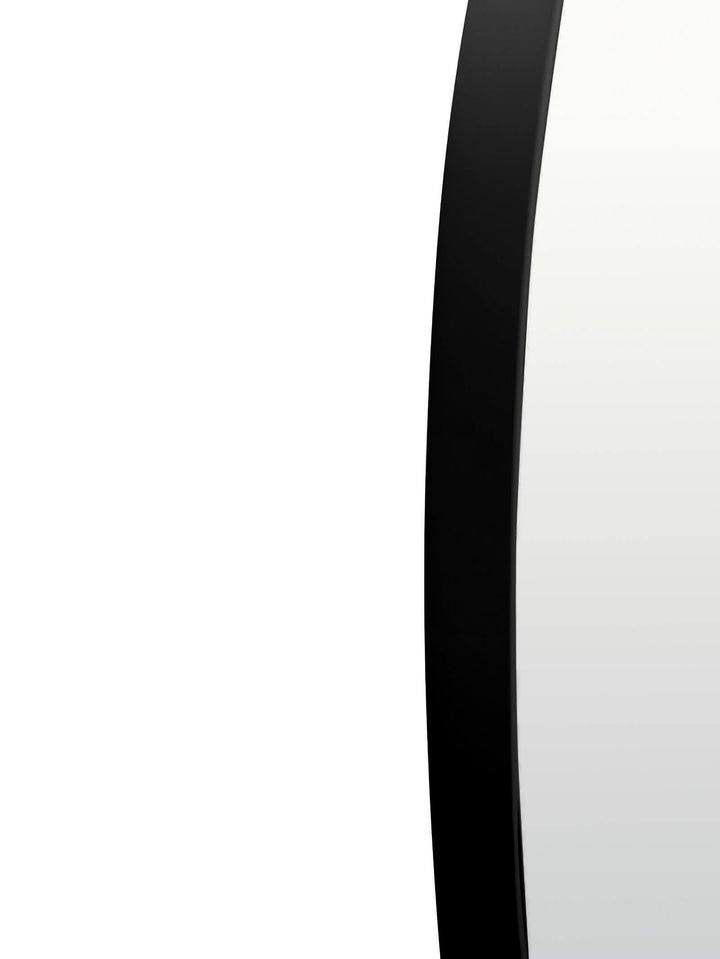 Varano Mirror in Matte Black - mirror- Hertex Haus Online - Decor