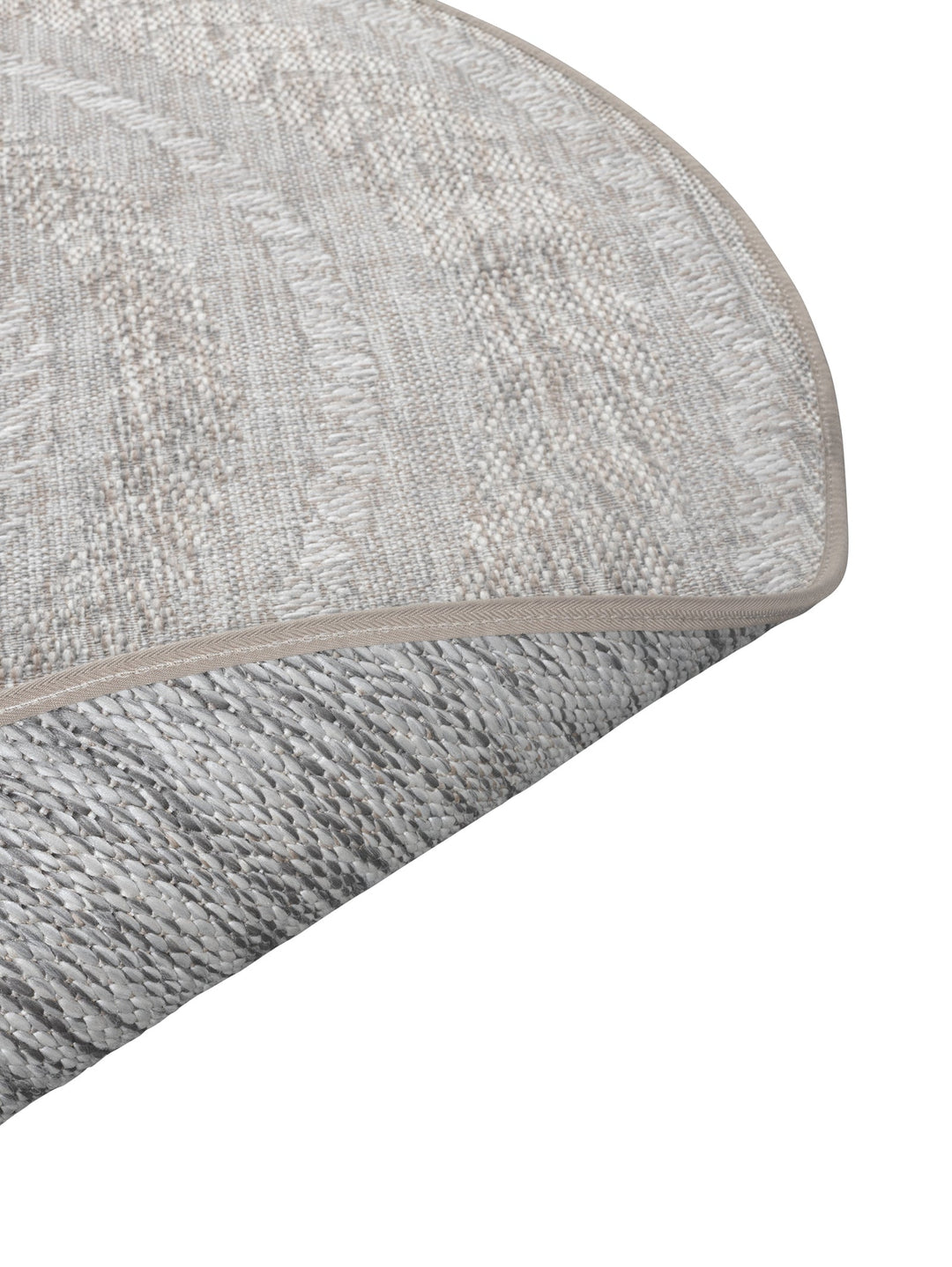 Whirlpool Round Outdoor Rug in Feather - Round Rug- Hertex Haus Online - badge_fully_outdoor