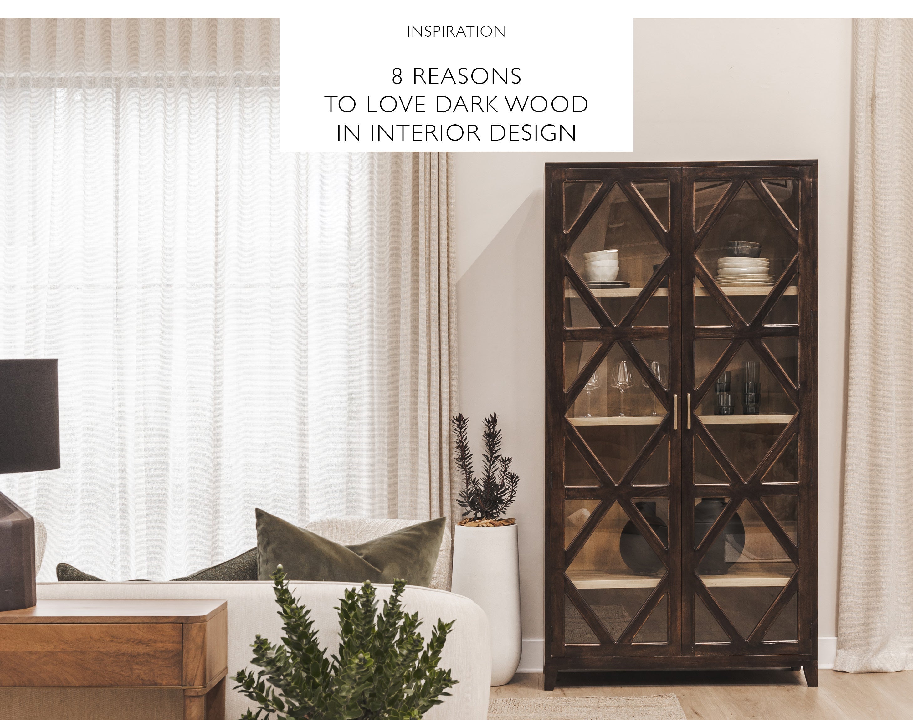 8 reasons to love dark wood in interior design - Hertex HAUS
