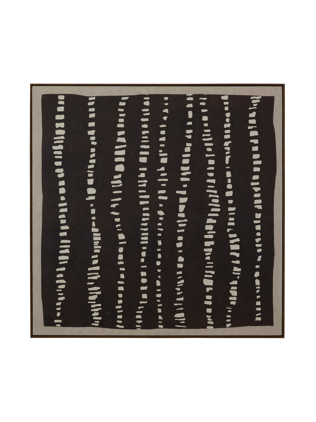 Rooted Line Wall Art in Earth