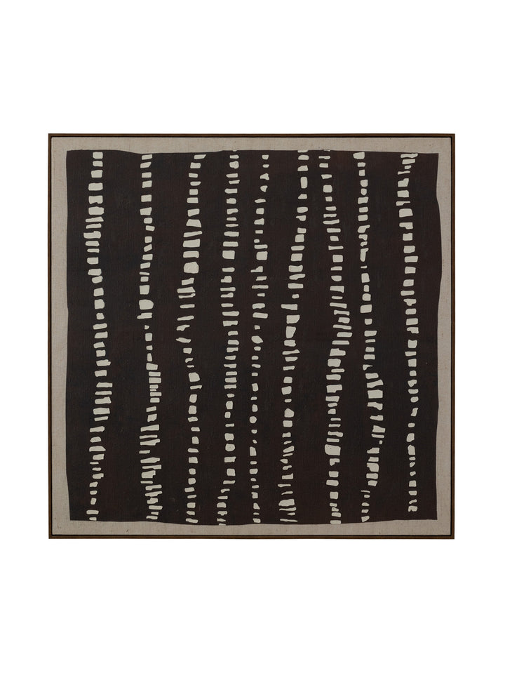 Rooted Line Wall Art in Earth