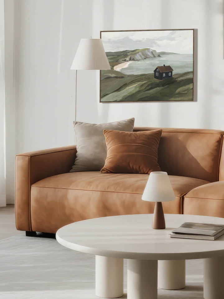 A Wise Man's Dwelling Wall Art in Verdant Timber