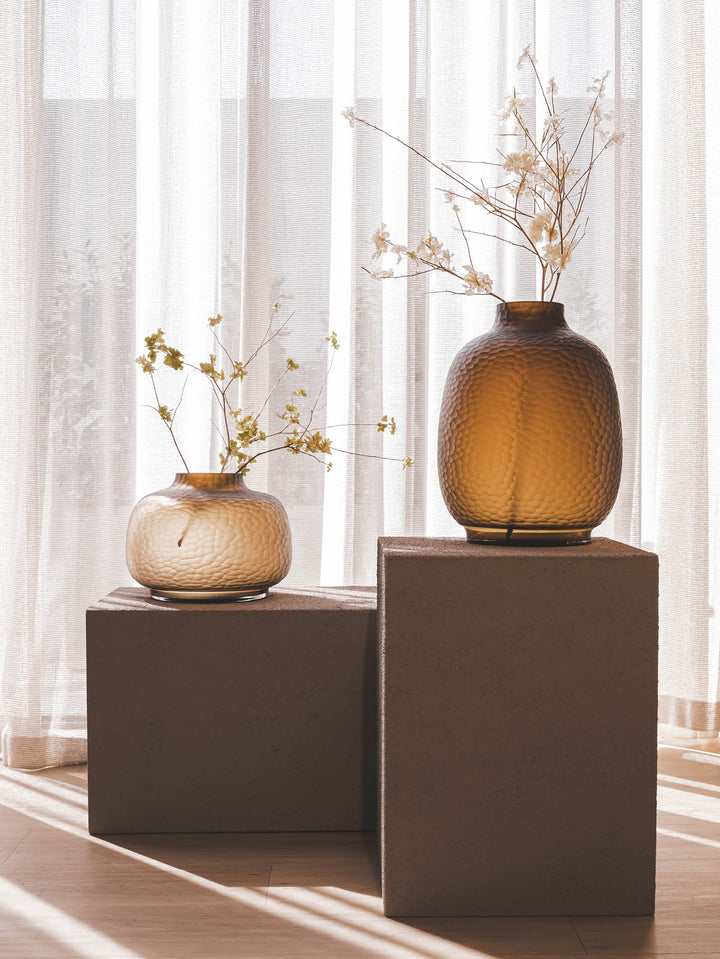 Alcove Vase in Bark