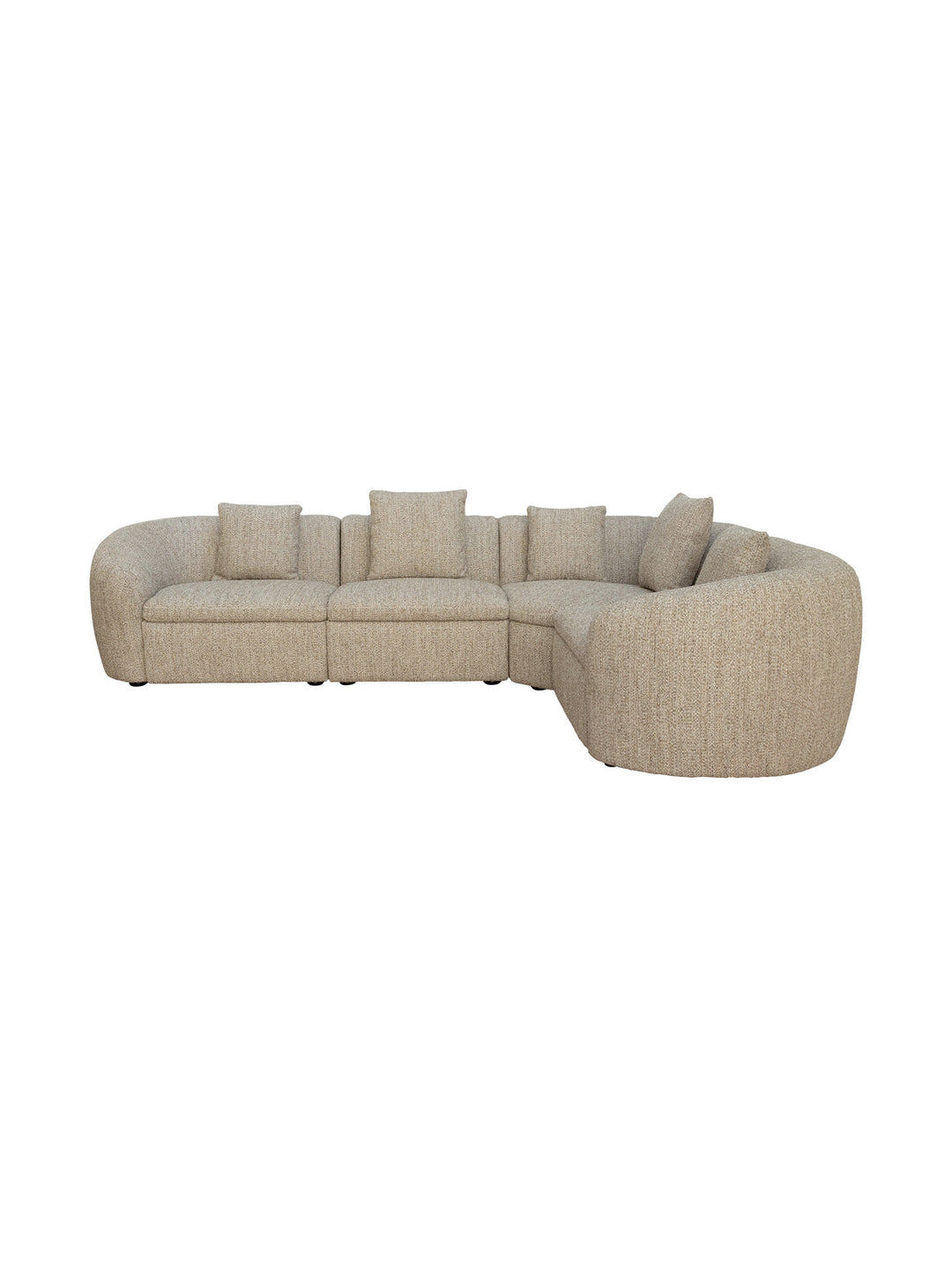 Alessio Corner Sofa in Mesopotamia Driftwood