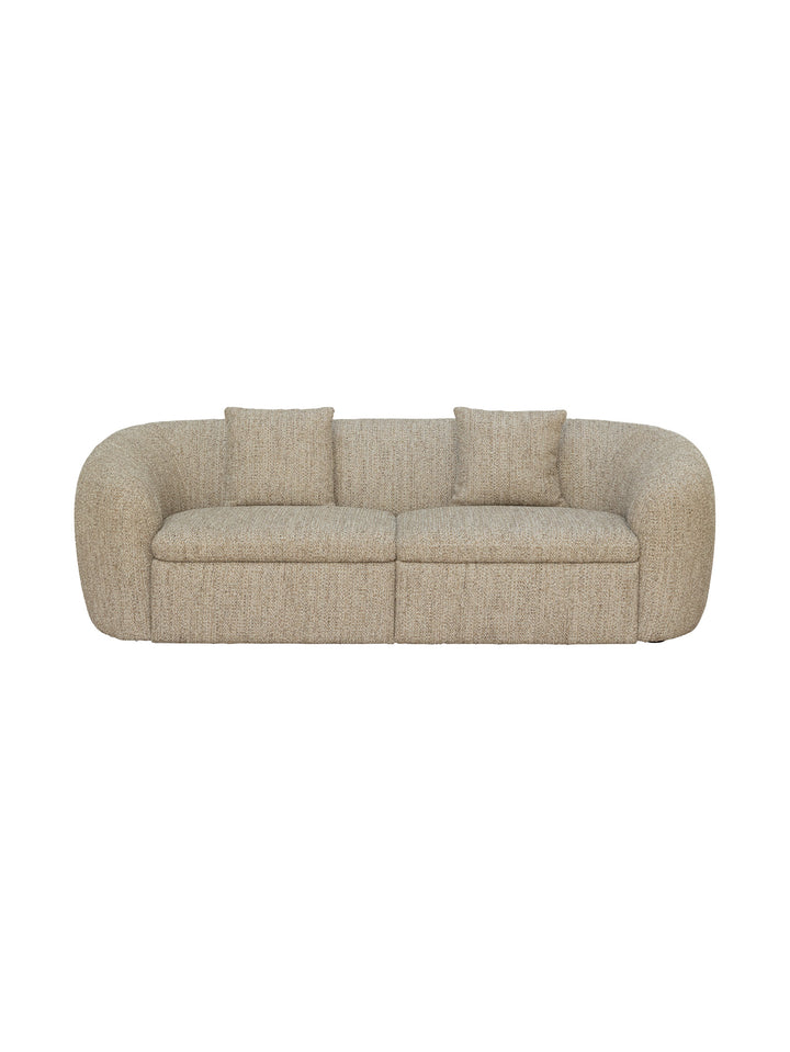 Alessio Sofa 3-Seater in Mesopotamia Driftwood