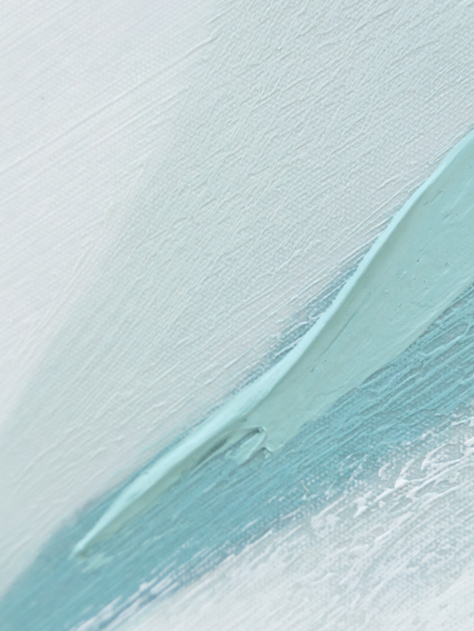 Alone Afloat Wall Art in Blue Drift - Hertex Haus - Hertex Haus