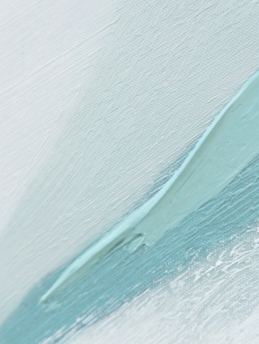 Alone Afloat Wall Art in Blue Drift