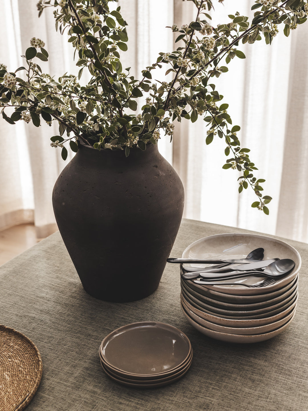 Alto Vase in Antique Brick