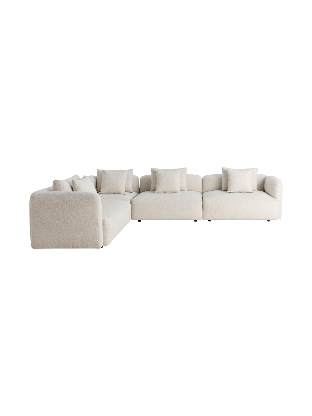 Aluna Modular Sofa Set in Cloud