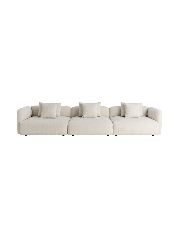 Aluna Modular Sofa Set in Cloud