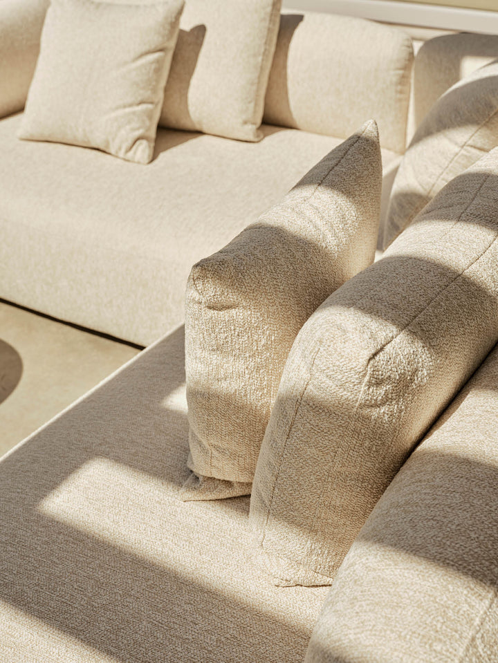 Aluna Modular Sofa Set in Cloud