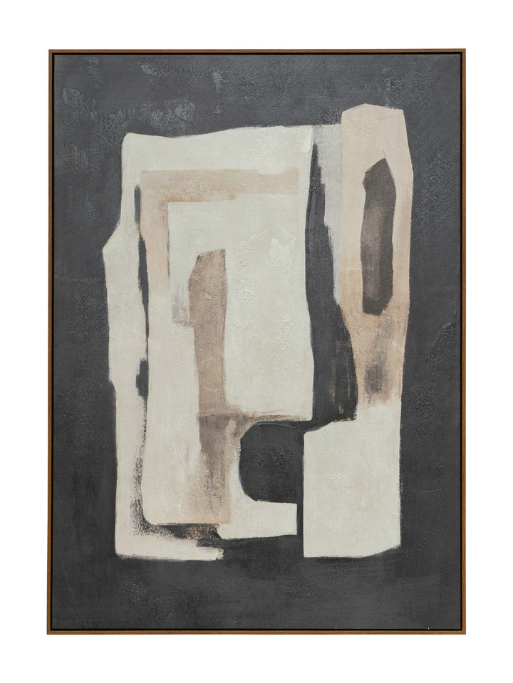 Amara Wall Art in Onyx Oak