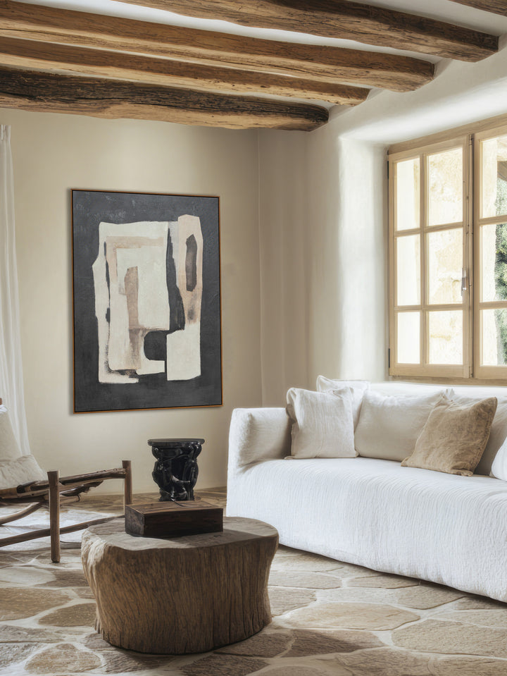 Amara Wall Art in Onyx Oak