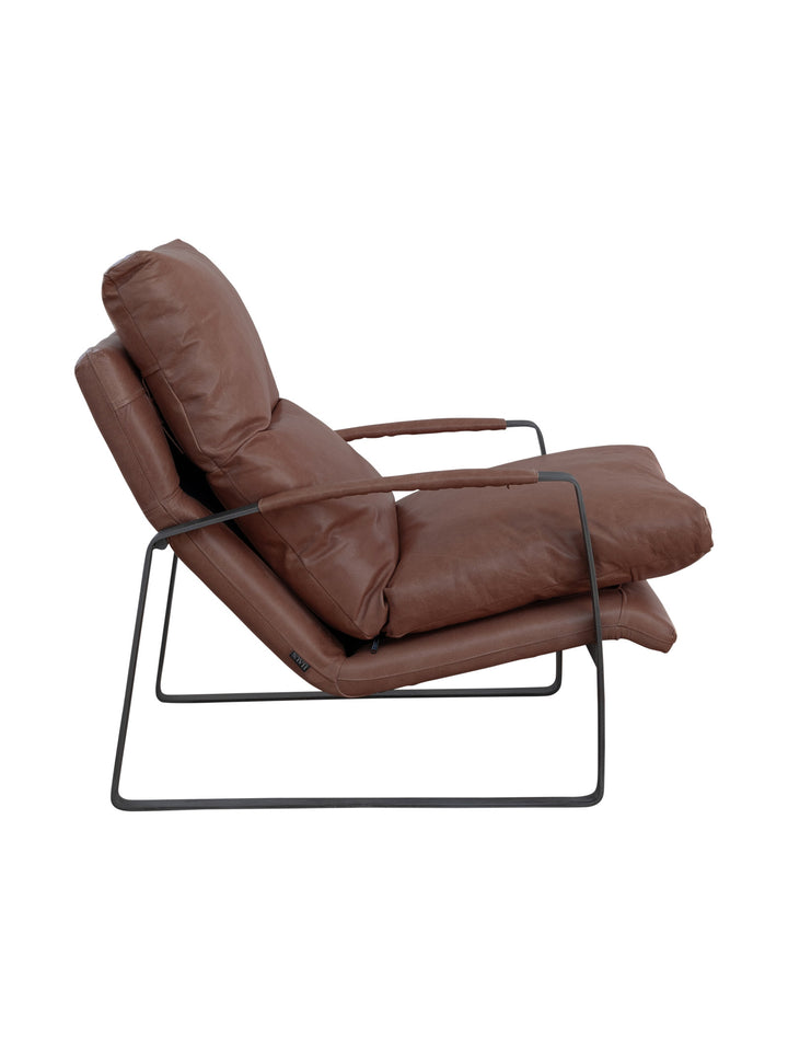 Ambassador Leather Chair Set in Tan