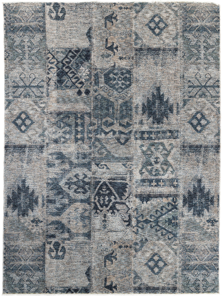 Amulet Rug in Azure