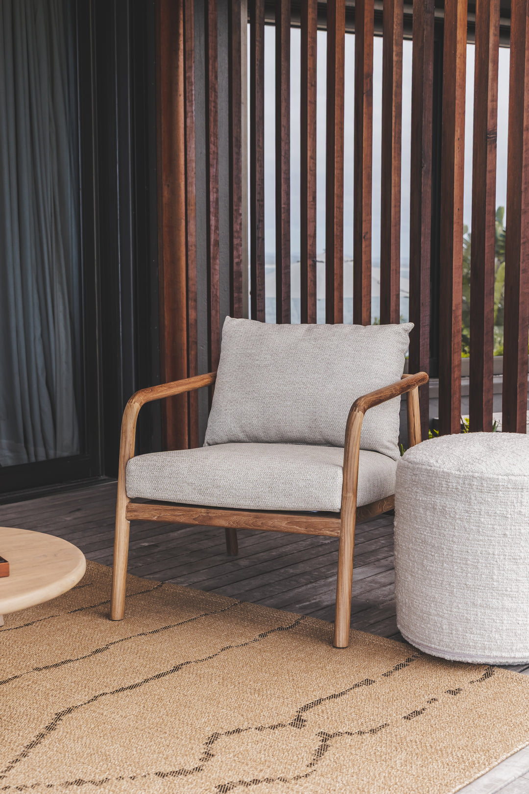 Anastasia Teak Occasional Chair