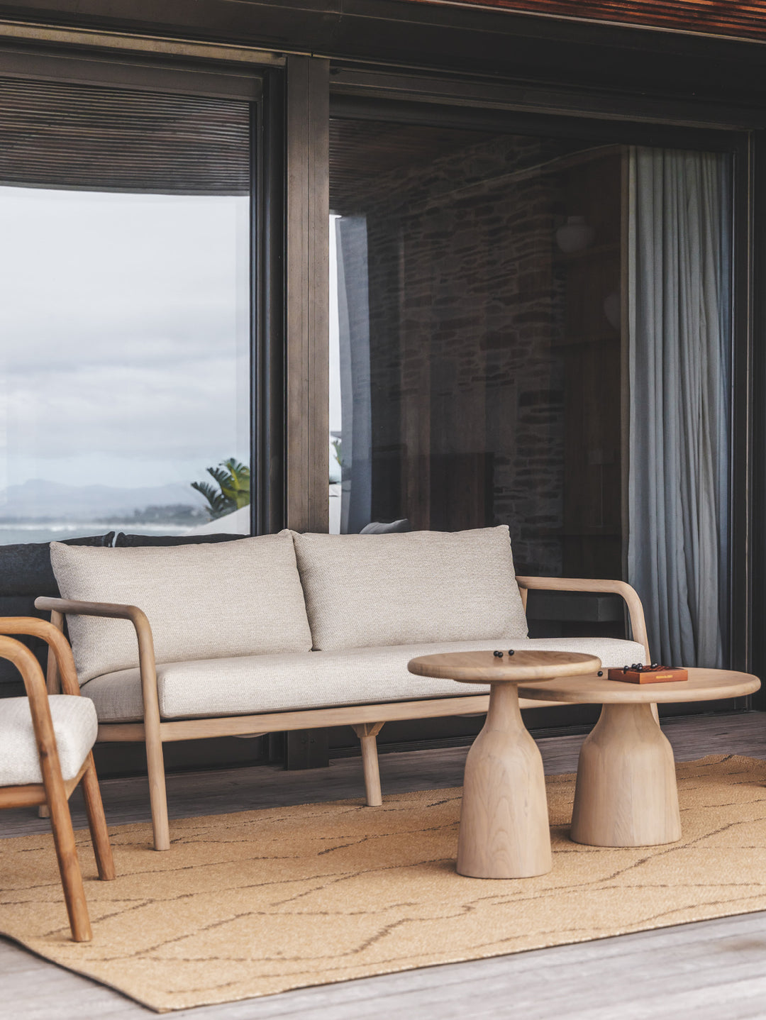 Anastasia Teak Sofa 3-Seater