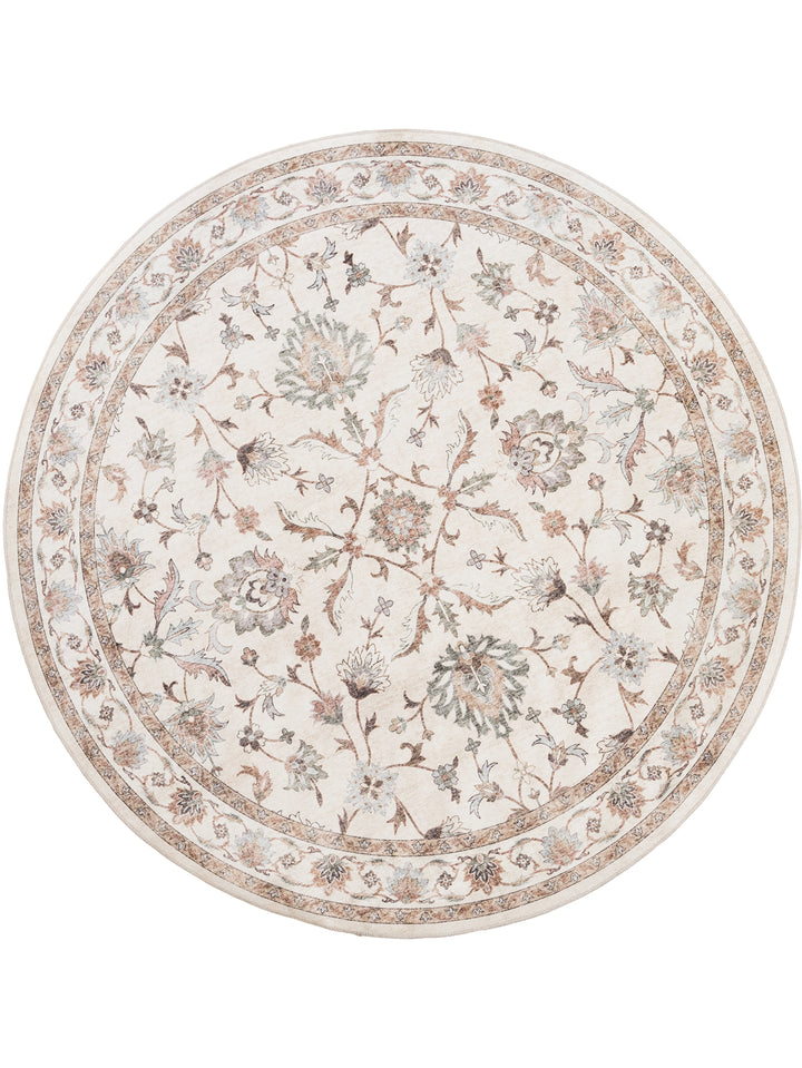 Anna Round Rug in Spring