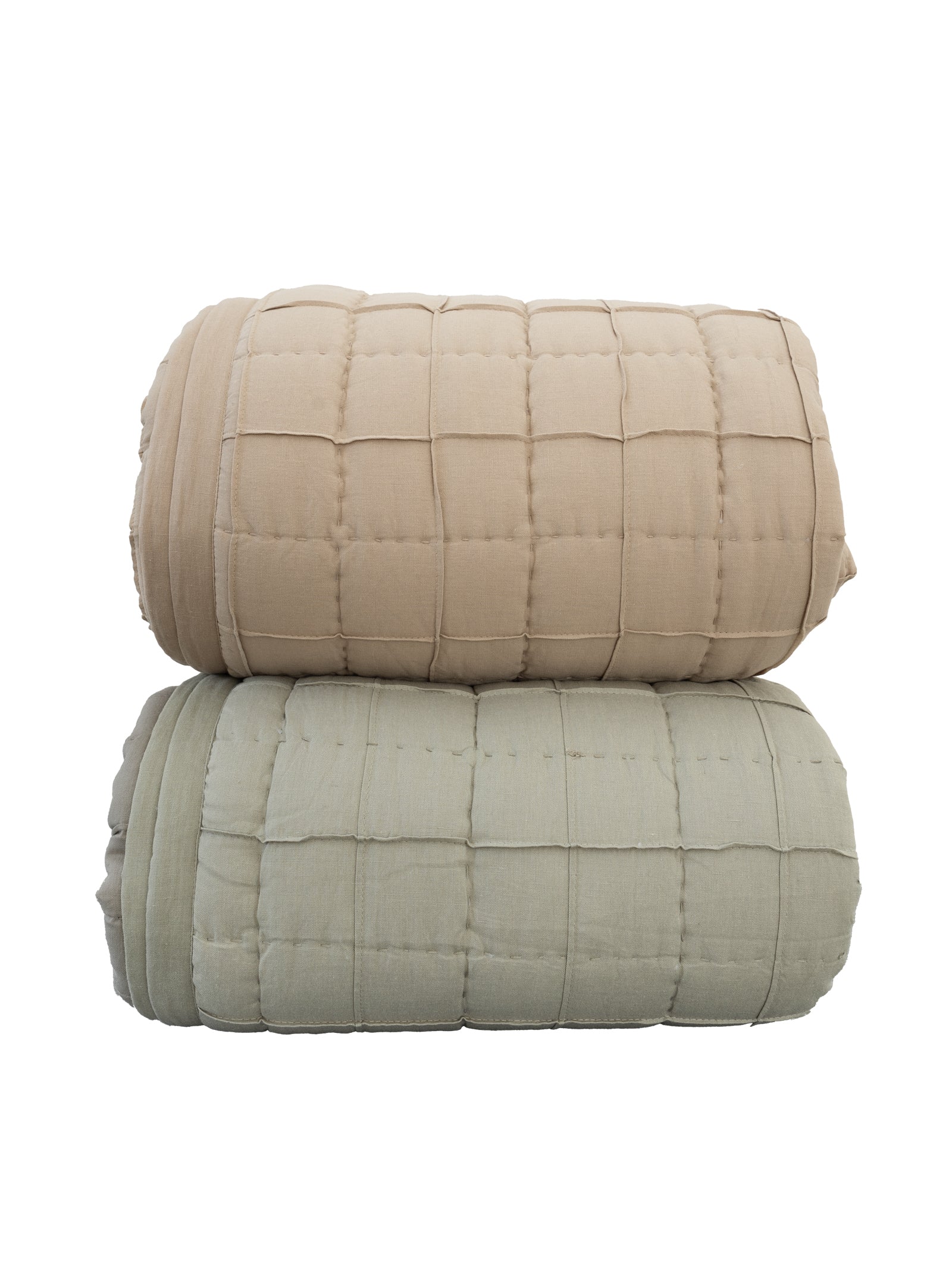 【euw】nuance quilting tulle outer / beige Anthology Quilt in Birch - Hertex Haus - Hertex Haus
