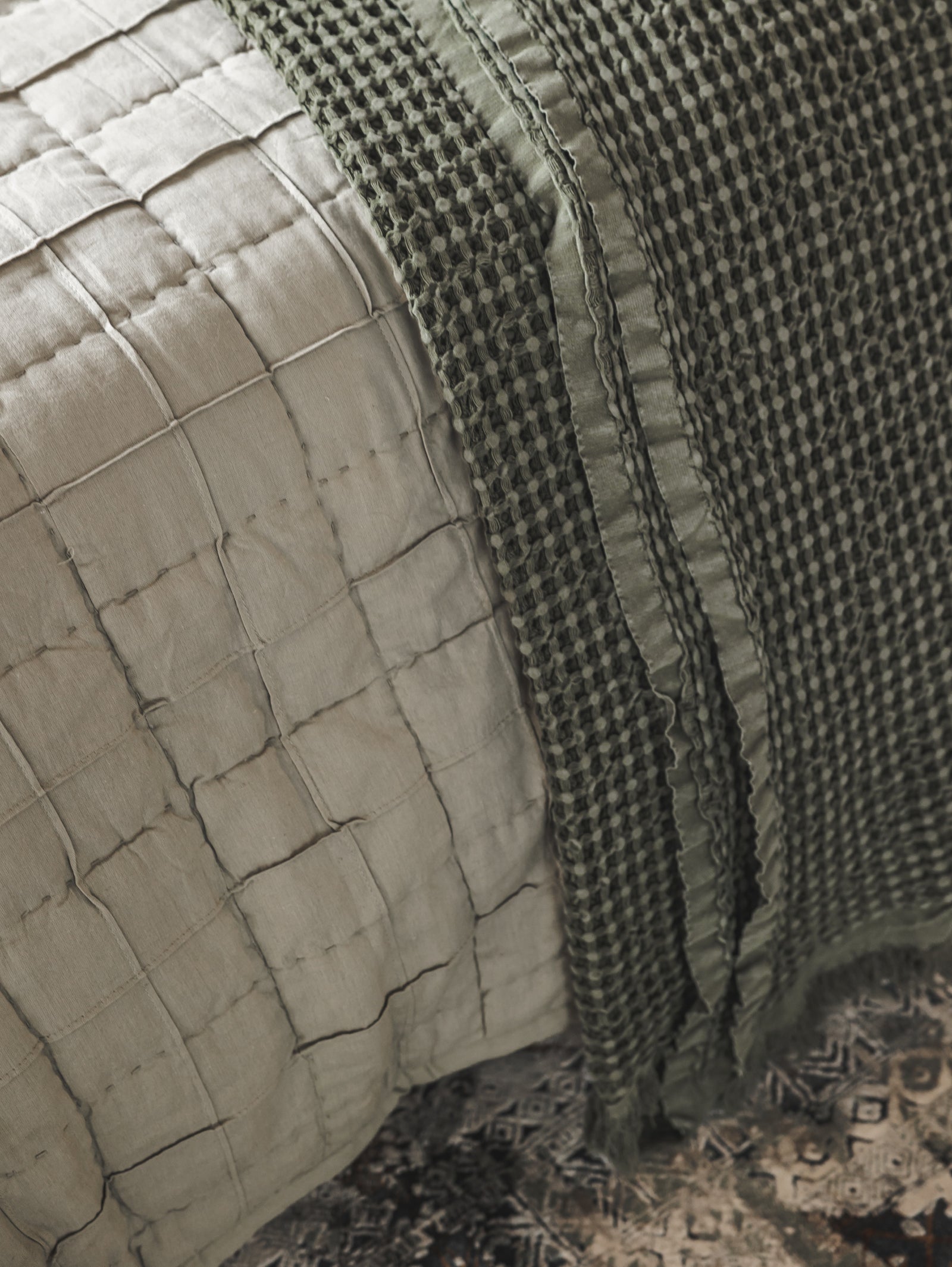 Anthology Quilt in Birch - Hertex Haus - Hertex Haus