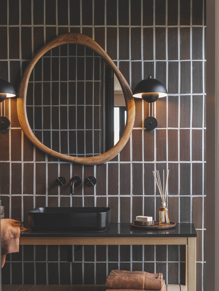 Arabella Mirror Small in Hazel